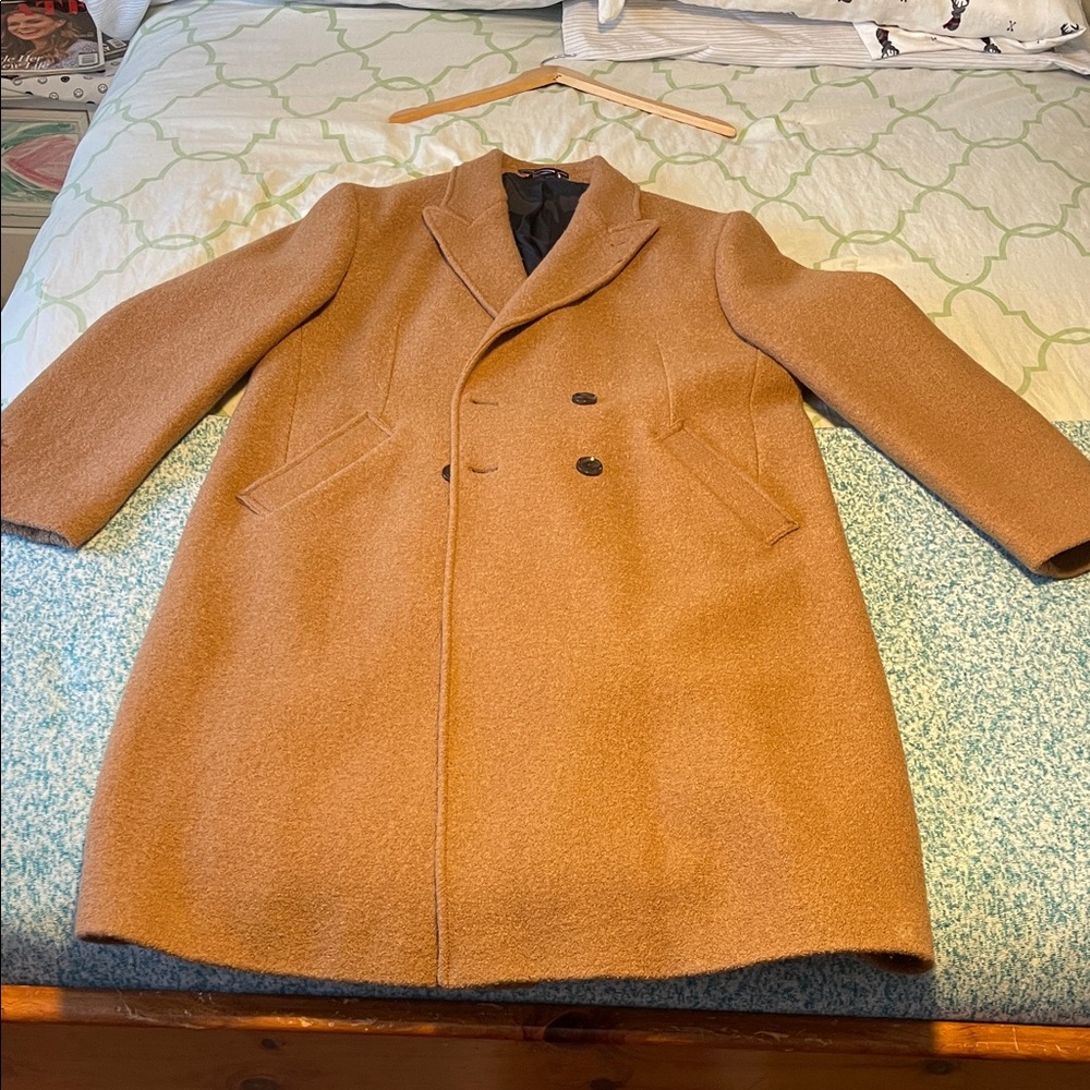 Tommy Hilfiger Camel Pea Coat